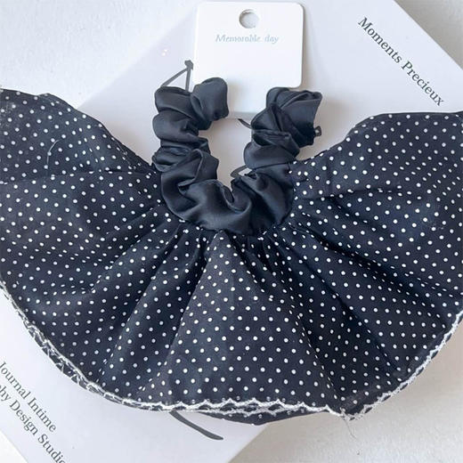 韩系裙摆牙边发圈-纪念日百货门店同款169394199 商品图3