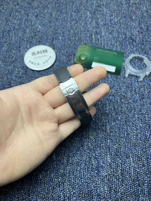 劳力士宇宙计型m126519 VS迪通拿4131配重版 VS配重版 水泥灰 灰胶迪 新款包边迪通拿 丹东4131一体机 男士腕表 表径40mm 商品图6