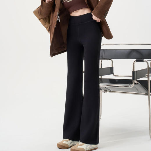 【兰精莫代尔直筒喇叭裤】春夏高腰修身显瘦 垂感微喇运动外穿休闲裤 商品图2