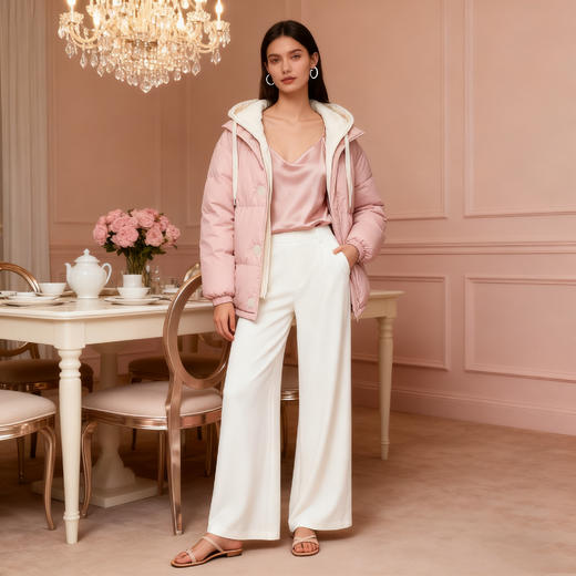 斯辰唯佳SCWJ情侣款假两件三防棉服 商品图6