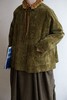 apuntob复古绿棉麻外套 商品缩略图8