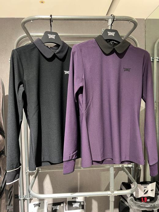 PG家春季新款女士韩版弹力长袖上衣来啦！贸易商出货❗️新年限定色，紫气东来，新年穿紫色，满分💯！！贸易商出货花了好大力气整了点原厂面料，费好大力气在韩版系列的代工厂加工出来，太不容易啦！ 商品图0