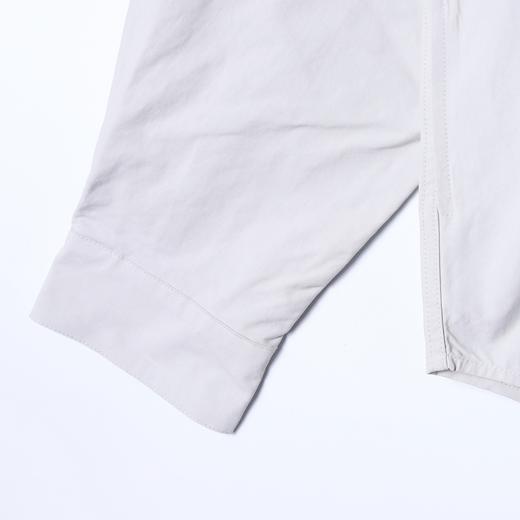 SDSA男士秋冬新款痞帅男装国潮纯色立领连帽长袖衬衫百搭宽松衬衣 商品图3