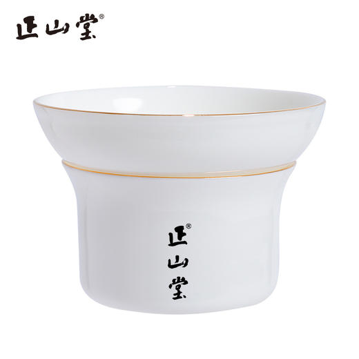 正山堂 描金茶漏 过滤分离两件套茶滤 茶具 商品图1