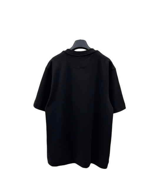 男款灯芯绒刺绣短袖T恤he011 商品图1