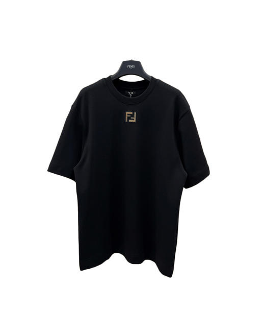 男款灯芯绒刺绣短袖T恤he011 商品图0