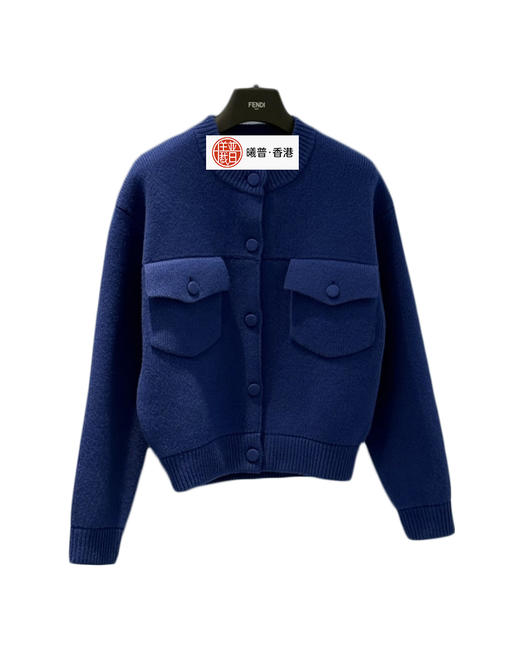 女款廓形羊毛针织开衫毛衣la011 商品图0