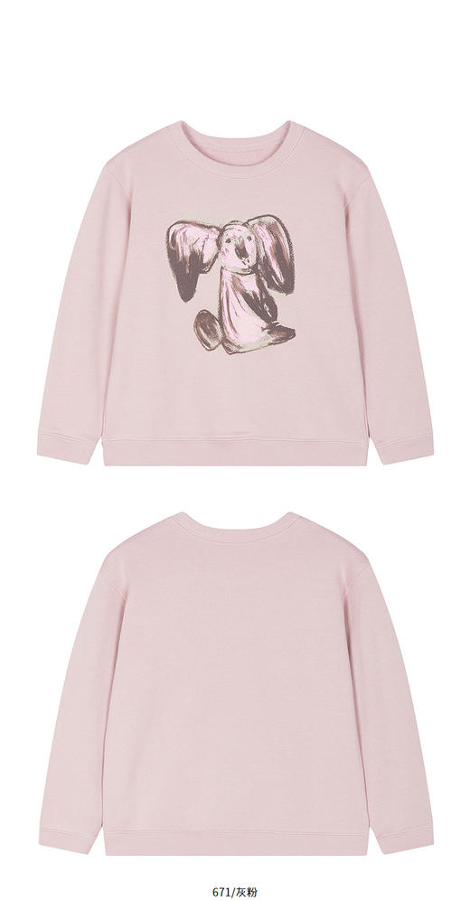 jnby  26年春款  套头卫衣  1Q2410120 商品图9