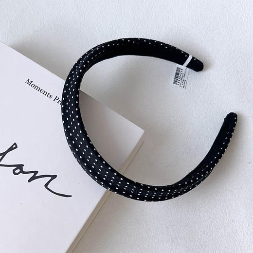韩系黑白发箍-纪念日百货门店同款169394210 商品图3