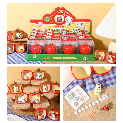 苹果微缩场景惊喜盒玩具-纪念日百货门店同款167101591 商品图2