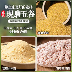 【现货现发】黄小米/高粱面  当季新谷 要吃就吃现磨 不过度加工 营养价值高 口感更香更粘稠