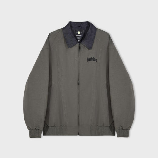 【新品上新】HX 冬季假两件短款翻领羽绒服S100544236101 商品图4