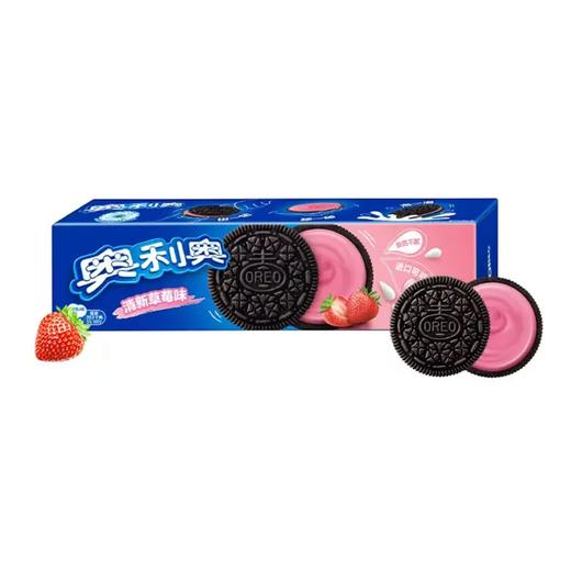 奥利奥97g清新草莓味夹心饼干 商品图0