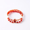 Manreya玛芮雅“红韵同心”淡水珍珠手串|红玛瑙，淡水珍珠 商品缩略图4