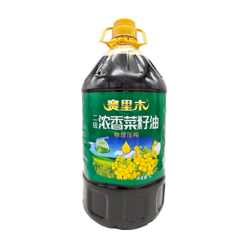 赛里木·二级浓香型菜籽油5L  新粮出品 健康放心