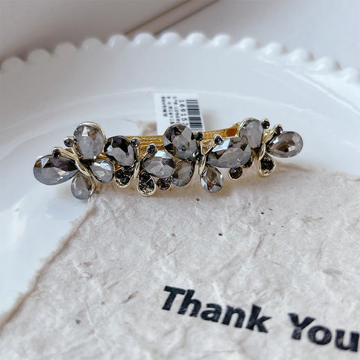 钻饰蝴蝶气质扣发夹-纪念日百货门店同款169152595 商品图3