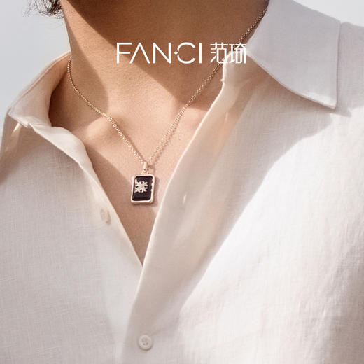 Fanci范琦 守护能量情侣项链新款小众轻奢情侣新年送男友生日礼物 商品图4
