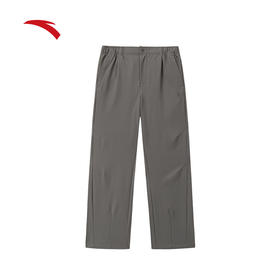 安踏樊振东系列 | 男女新款复古休闲梭织直筒阔腿长裤172628503R