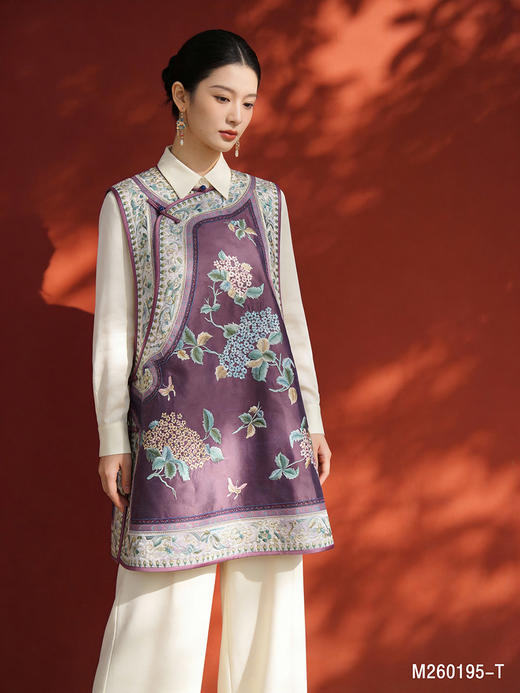 M260197-T长款马甲 商品图1