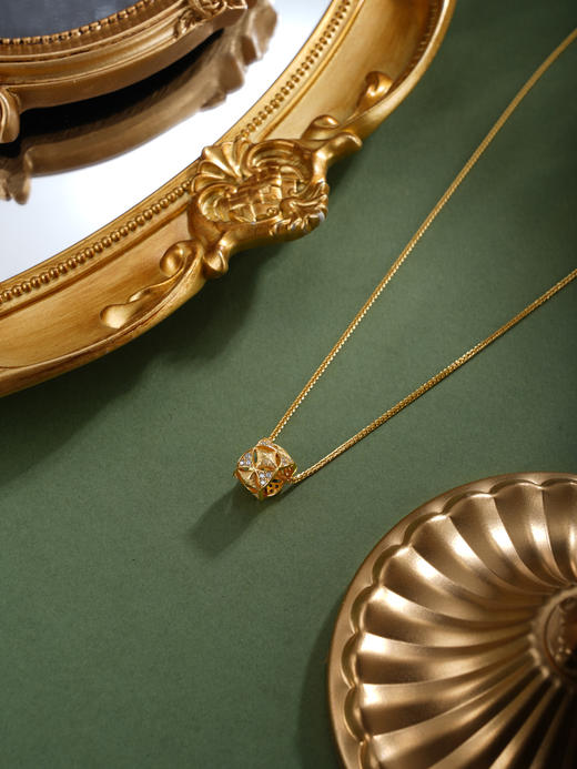 子佩集【繁华织梦】银S925套链【FYL-2134】项链镀金圆环2601 商品图5