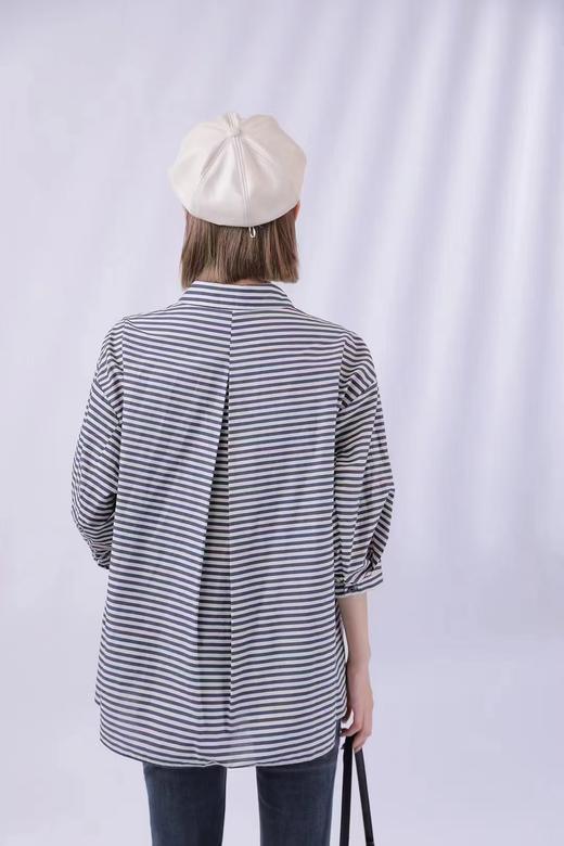 3BAR014133#条纹宽松小衫 商品图1