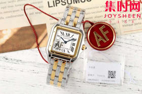 与豹同行 一跃入心 AF卡地亚猎豹系列 中号表盘尺寸：27×37mm 女士腕表