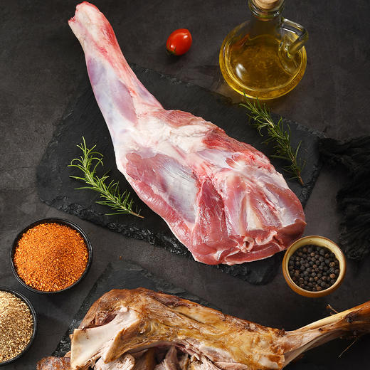 【整腿原切】盐池滩羊 带骨羊前腿 1kg 肉质饱满鲜嫩不膻 商品图4
