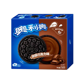 奥利奥388g浓醇巧克力味夹心饼干家庭装