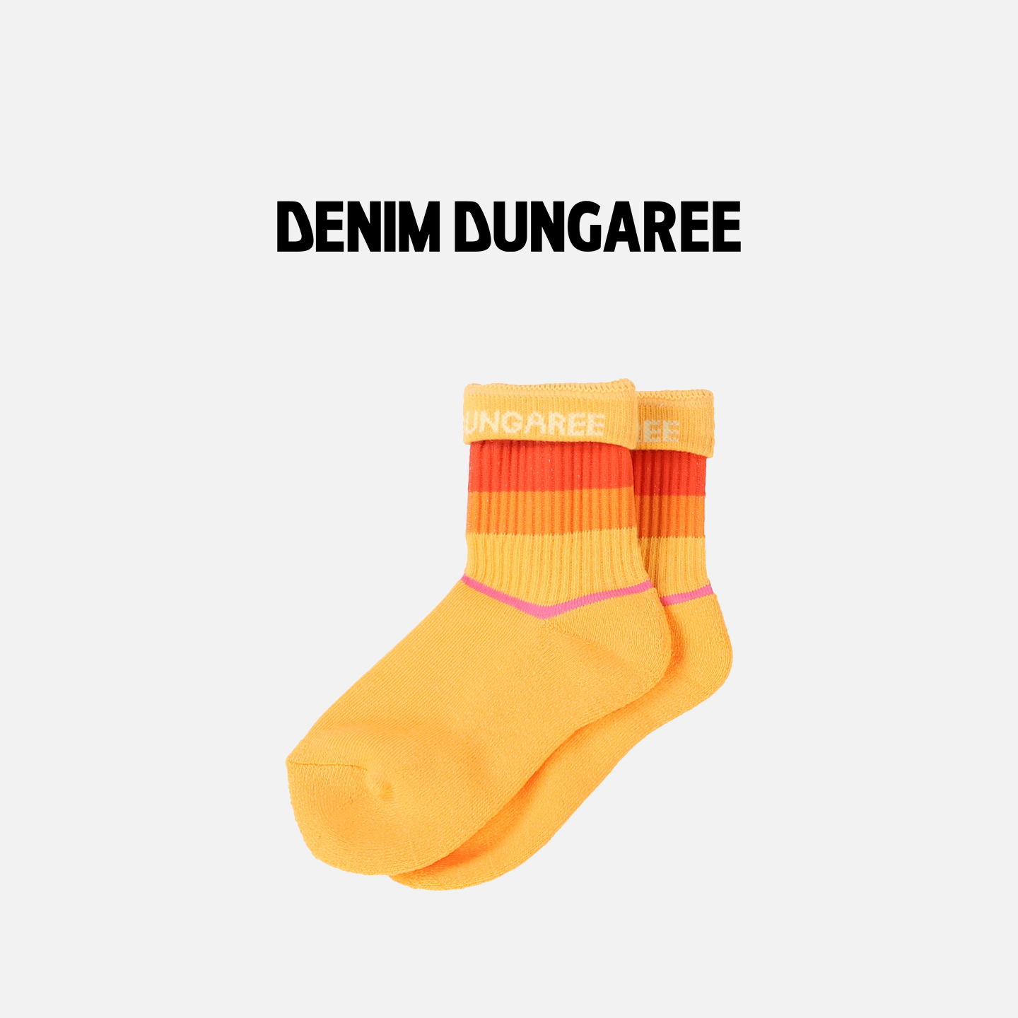 DD日本童装 DENIM DUNGAREE 条纹 STANDARD SERVICE 短袜