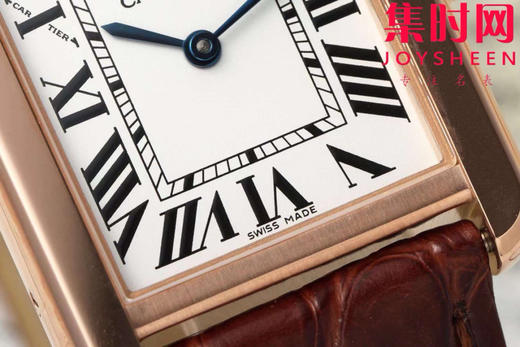 卡地亚TankSolo AF坦克Solo系列 小号 女士腕表
【表壳】表盘尺寸：小号29.5mm*22mm 商品图4