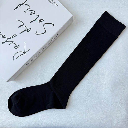 细条净色小腿袜-简约百搭-纪念日百货门店同款169649446 商品图2