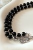 Say Something 高级感黑色串珠个性锁骨项链 21729 商品缩略图4
