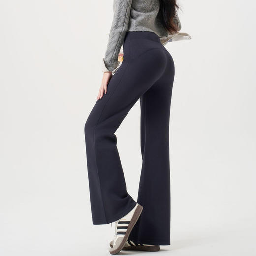 【兰精莫代尔直筒喇叭裤】春夏高腰修身显瘦 垂感微喇运动外穿休闲裤 商品图3