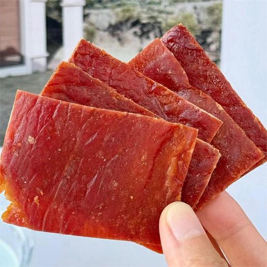 【肉质紧实❗️入味浓郁】神农公社猪肉脯靖江手撕原味原切猪肉干108g零食。jc 商品图2