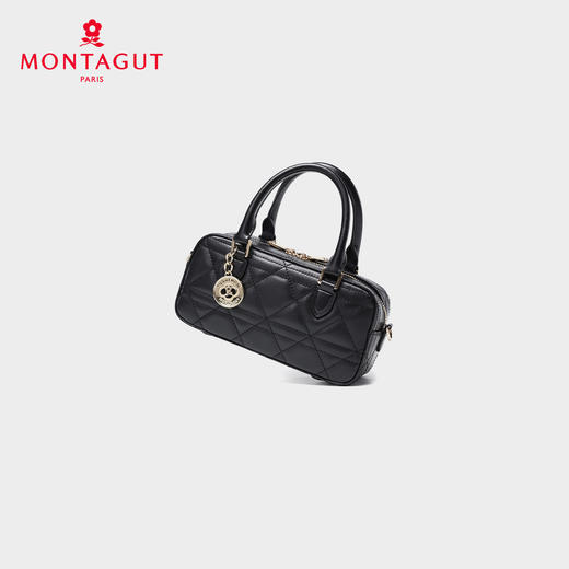 梦特娇（MONTAGUT）女士时尚斜挎包新款女款真皮单肩包百搭手提包轻奢链条包 商品图5