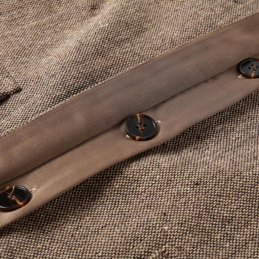 奢姿大码女装2026春季时尚粗花呢小香风套装胖妹妹气质显瘦两件套9954991140 商品图3