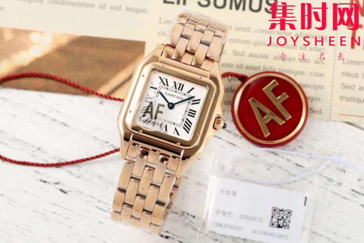 与豹同行 一跃入心 AF卡地亚猎豹系列 中号表盘尺寸：27×37mm 女士腕表 商品图0