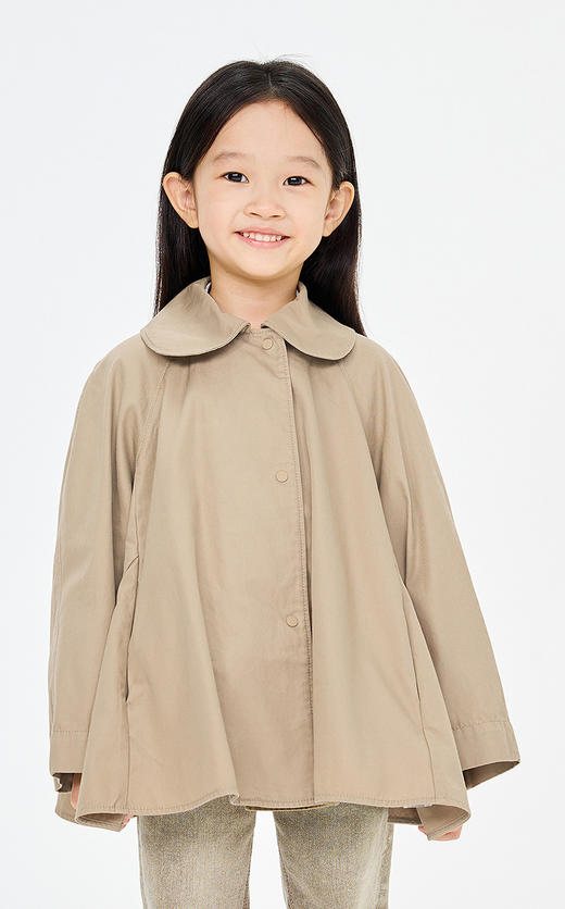 jnby   26年春款  中长款风衣  1Q2910010 商品图3