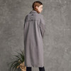 Famecoco范可儿高领纯棉卫衣春季潮流时尚拼贴印花中长款长袖卫衣女F195BE008 商品缩略图2
