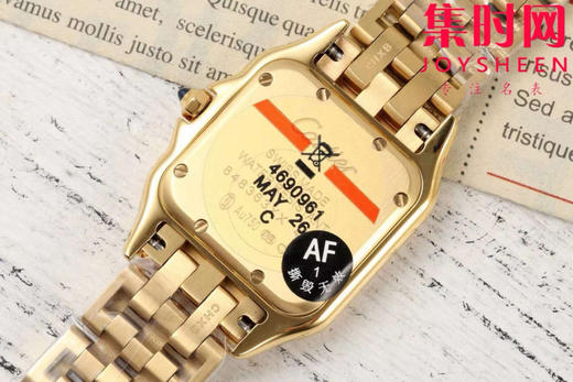 与豹同行 一跃入心 AF卡地亚猎豹系列 中号表盘尺寸：27×37mm 女士腕表 商品图5