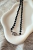 Say Something 高级感黑色串珠个性锁骨项链 21729 商品缩略图1