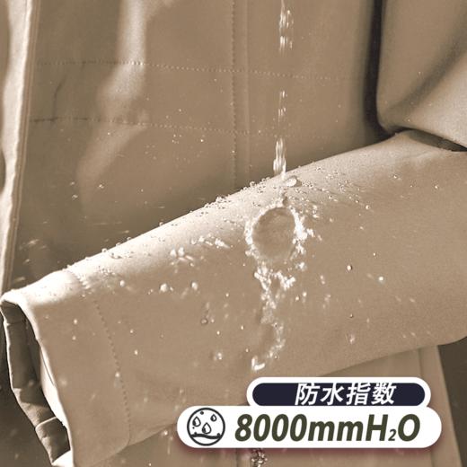 33000ft北欧软壳衣女款户外休闲旅行单层防水风衣中长款抓绒保暖 商品图2