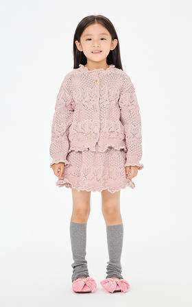 jnby  26年春款  长款开襟毛衫  1Q2310200