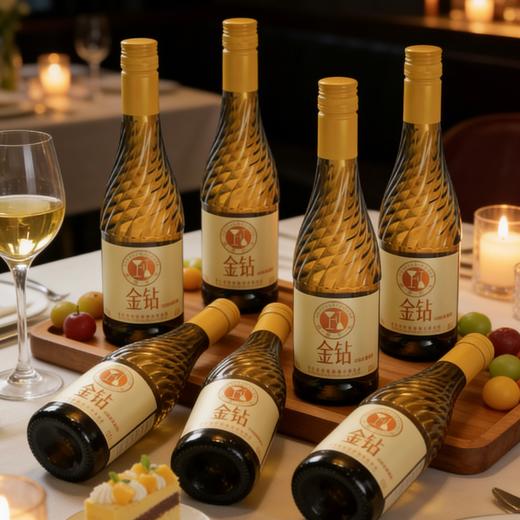 【金钻·威代尔冰甜白葡萄酒】长白山冰酒，口感柔顺更好喝， 12%vol 375ml/瓶（送新年手提礼袋） 商品图12