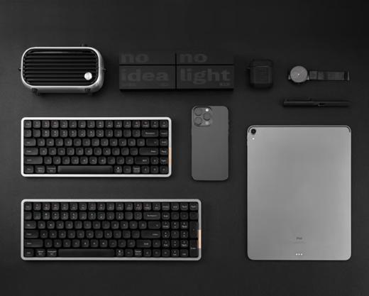 洛斐小顺100矮轴机械键盘Flow无线蓝牙Gasket平板MAC办公超薄便携双模 小顺100键矮轴机械键盘 商品图5