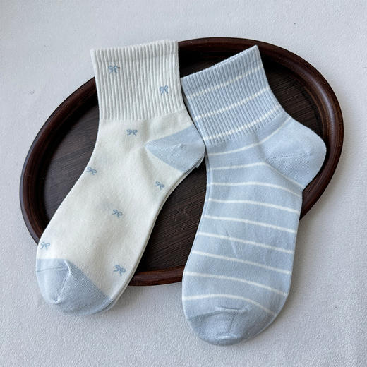 日常百搭苹果小熊中筒袜-简约-纪念日百货门店同款169193371 商品图5