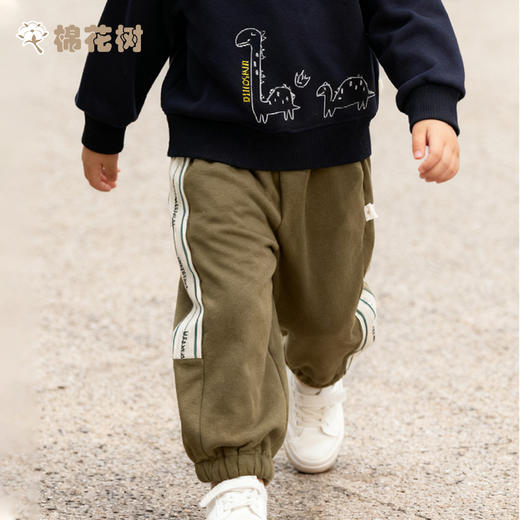 ⁵清仓49元/件【一体绒卫裤】TWKL234124【棉花树】YY05-QTT-AYD 商品图0