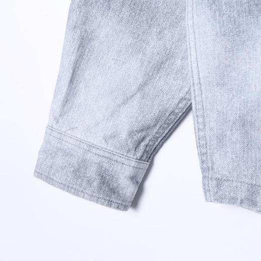 8189SDSA男士秋冬新款痞帅男装美式扎染印花字母长袖衬衫百搭宽松衬衣 商品图4