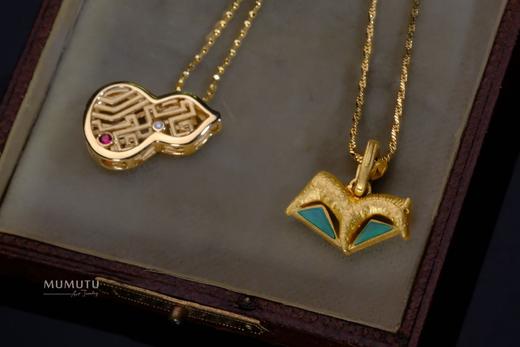 唐风金马 22K 马年吉祥挂坠 商品图4