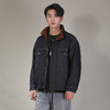 DRONKOO 2026 立领内里袖口拼灯芯绒普洗牛仔中厚夹克 商品缩略图3